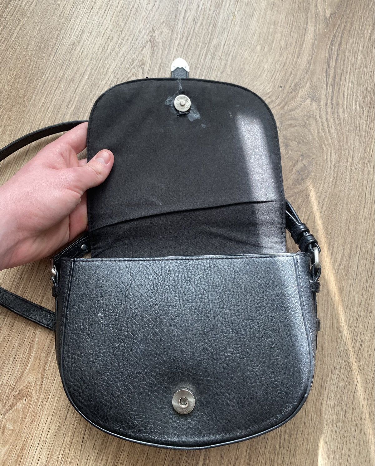 B.B. Simon Y2K b.b Simon style black fire shoulder bag Size ONE SIZE - 6 Thumbnail
