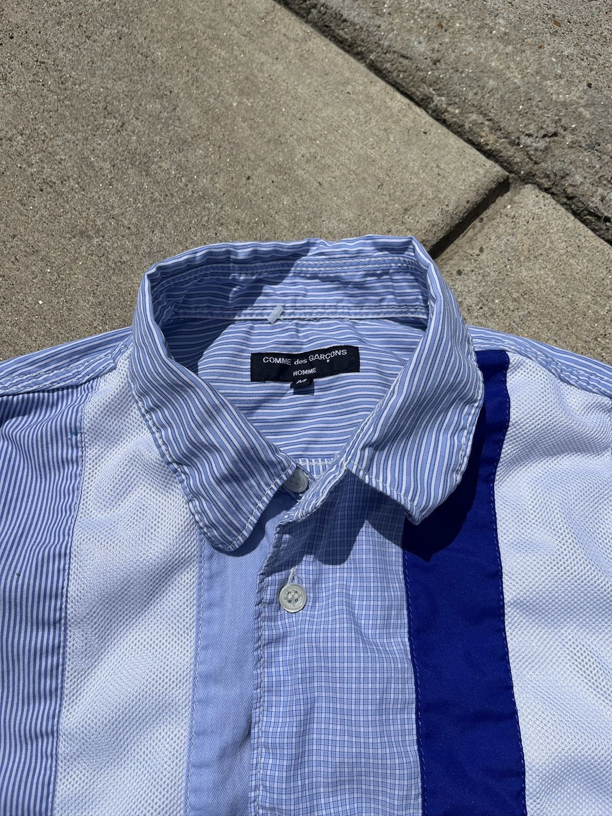 Comme des Garcons Comme Des Garcons SS20 Striped Shirt (unisex) Size US M / EU 48-50 / 2 - 6 Thumbnail