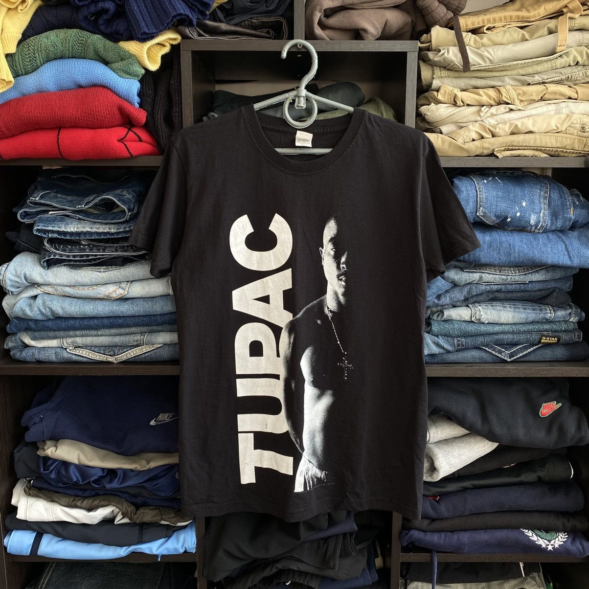 Rap Tees Vintage Tupac Big Logo 2016 Rap streetwear tee Size US S / EU 44-46 / 1 - 1 Thumbnail