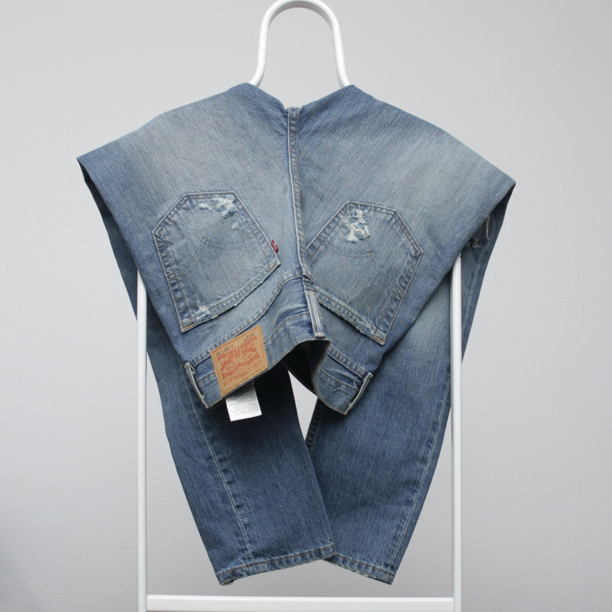 Levi's Distressed Levi’s 522 Mens 30W 30L Size US 30 / EU 46 - 5 Thumbnail