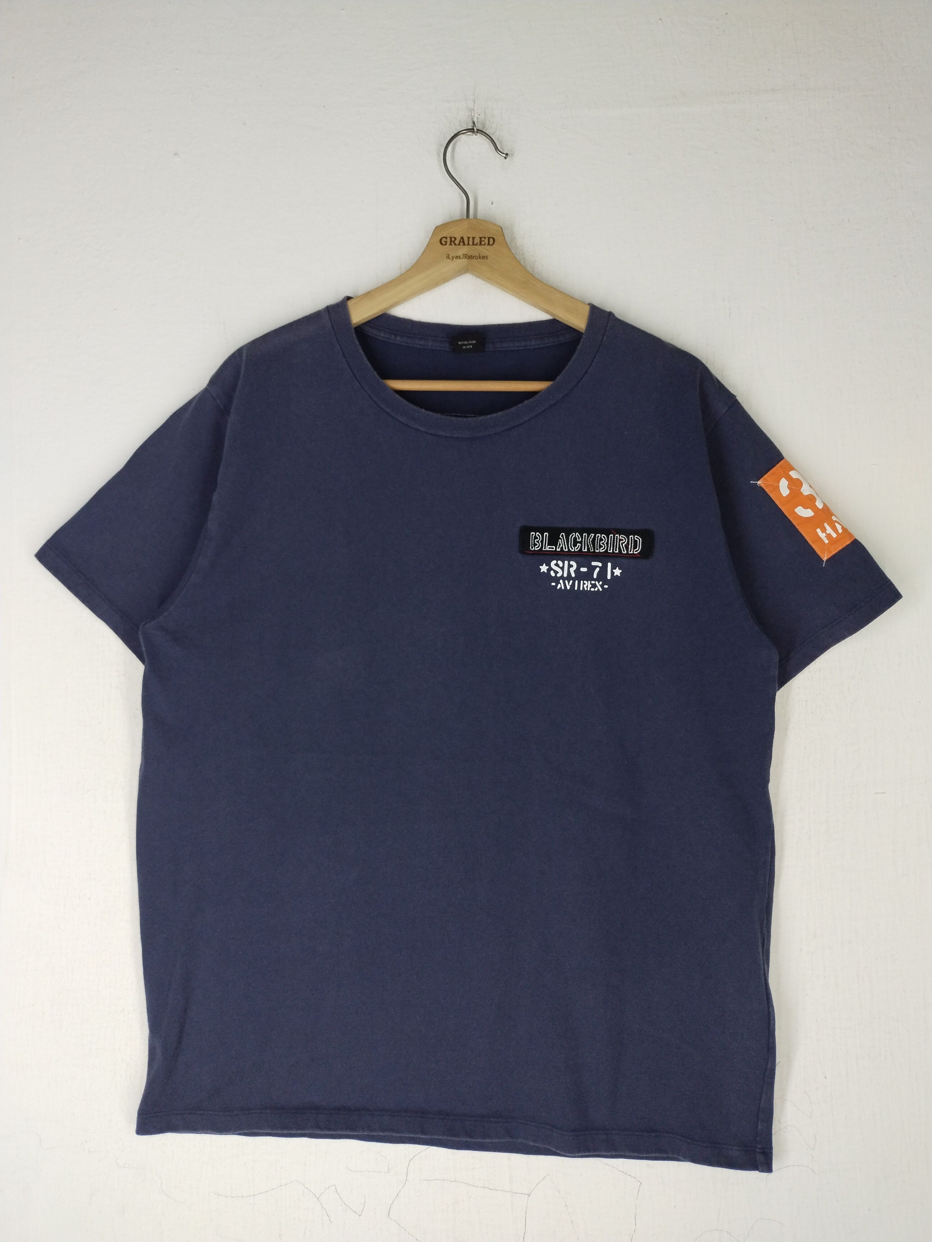 Avirex Vintage Avirex Blackbird Lockheed Tee Size US L / EU 52-54 / 3 - 2 Thumbnail
