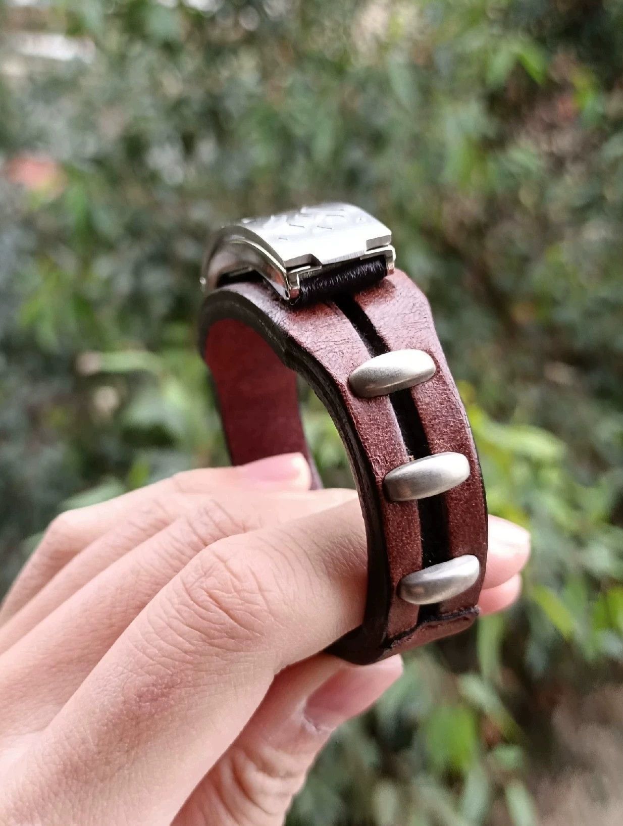 Jean Paul Gaultier Jean Paul Gaultier Leather bracelet flip watch-2508 Size ONE SIZE - 3 Thumbnail
