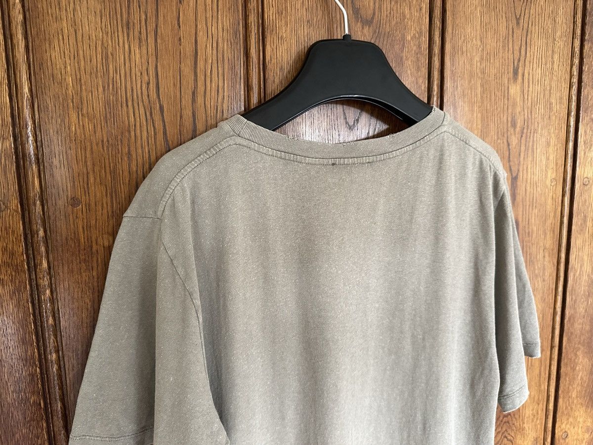 Saint Laurent Paris $550 Saint Laurent Rive Gauche logo t shirt olive khaki Size US S / EU 44-46 / 1 - 18 Thumbnail