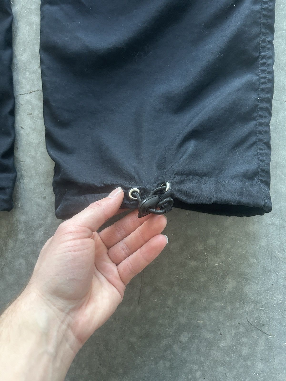 Vintage Vintage Y2K Baggy Black Parachute Pants Size US 34 / EU 50 - 8 Thumbnail
