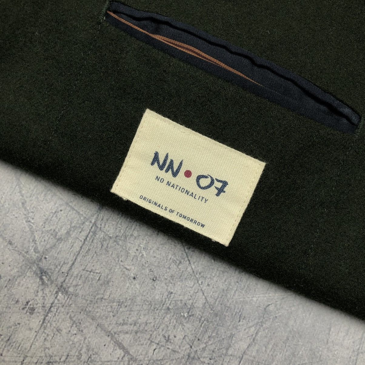 Designer Vintage NN.07 No Nationality Johan Wool Polyester Blazer y2k Size 42R - 12 Thumbnail