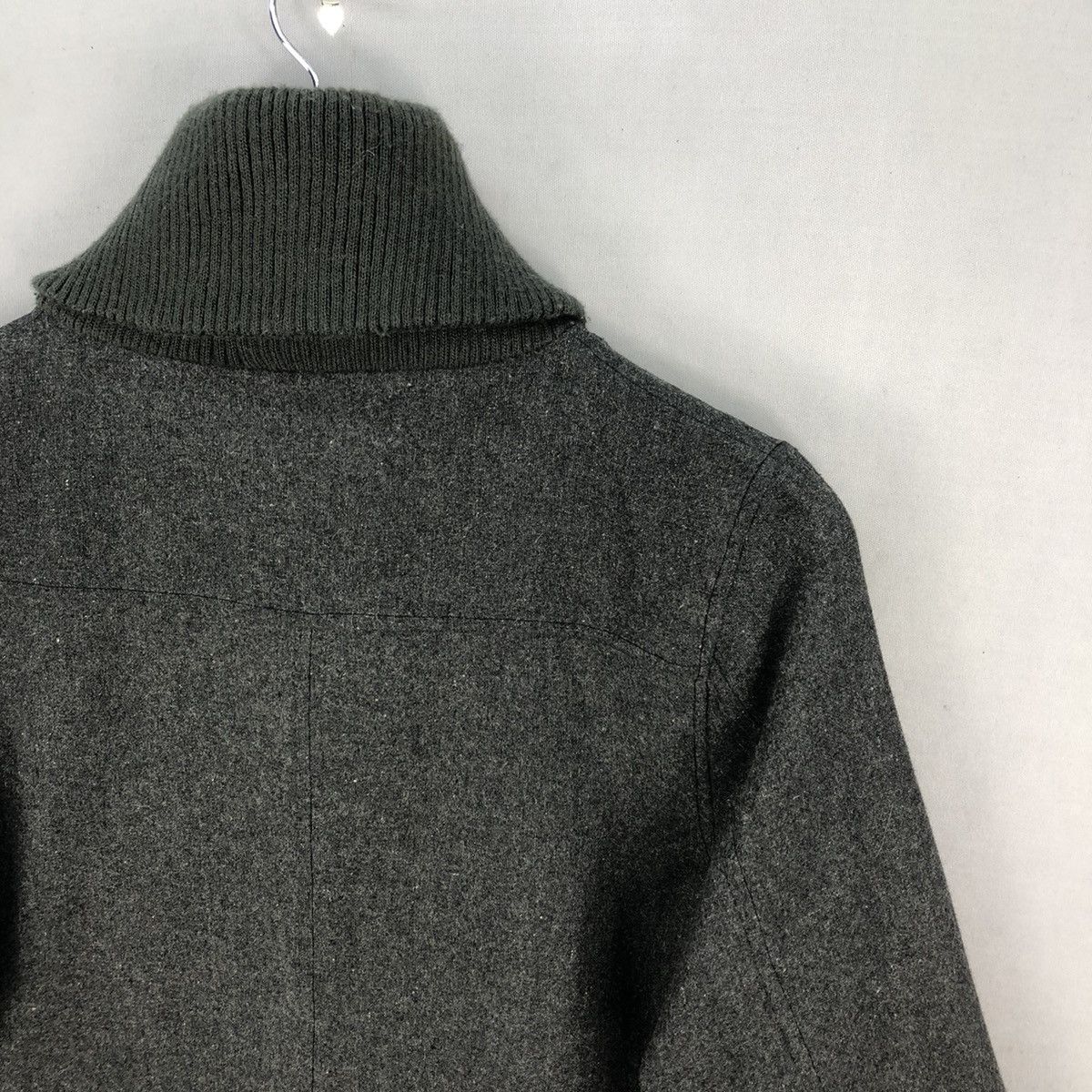 Japanese Brand The Emporium High Neck Wool Zipper Jacket Size US XS / EU 42 / 0 - 15 Thumbnail