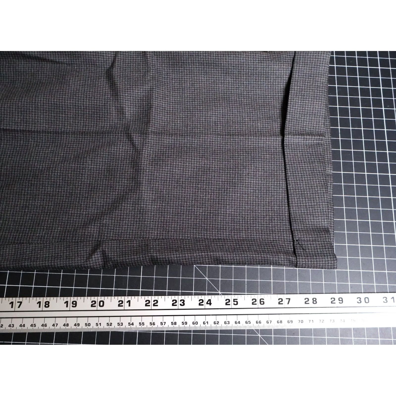 Ralph Lauren Lauren Ralph Lauren Wool Pleated Pants Men's 34 x 29 Gray Houndstooth Cuffed Size US 34 / EU 50 - 6 Thumbnail