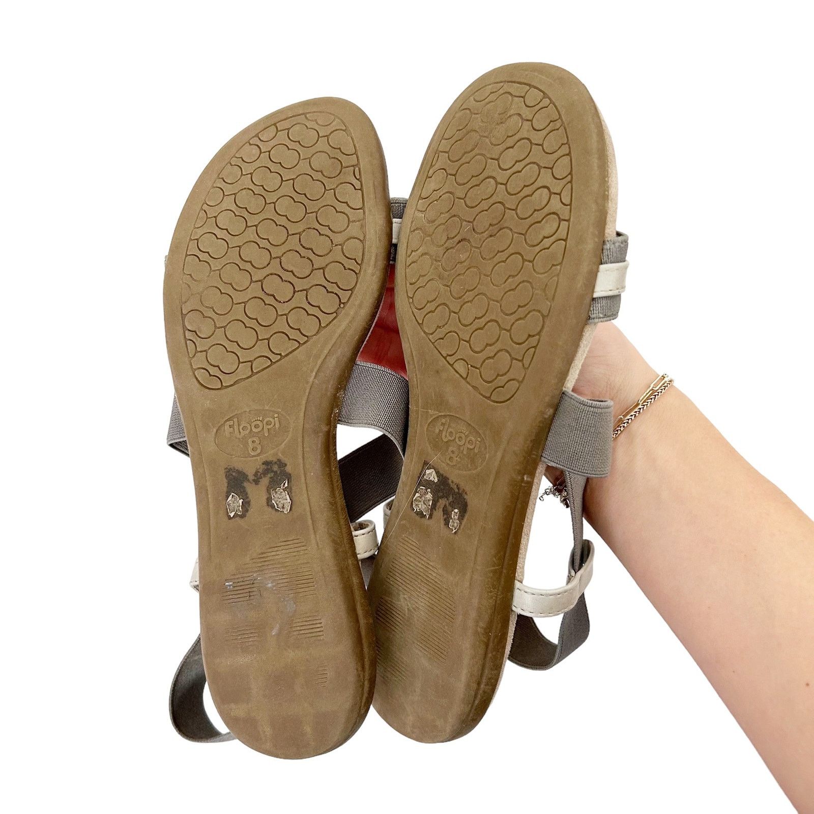 Other Floopi Gray Sandals Sz 8 Size US 8 / IT 38 - 5 Thumbnail
