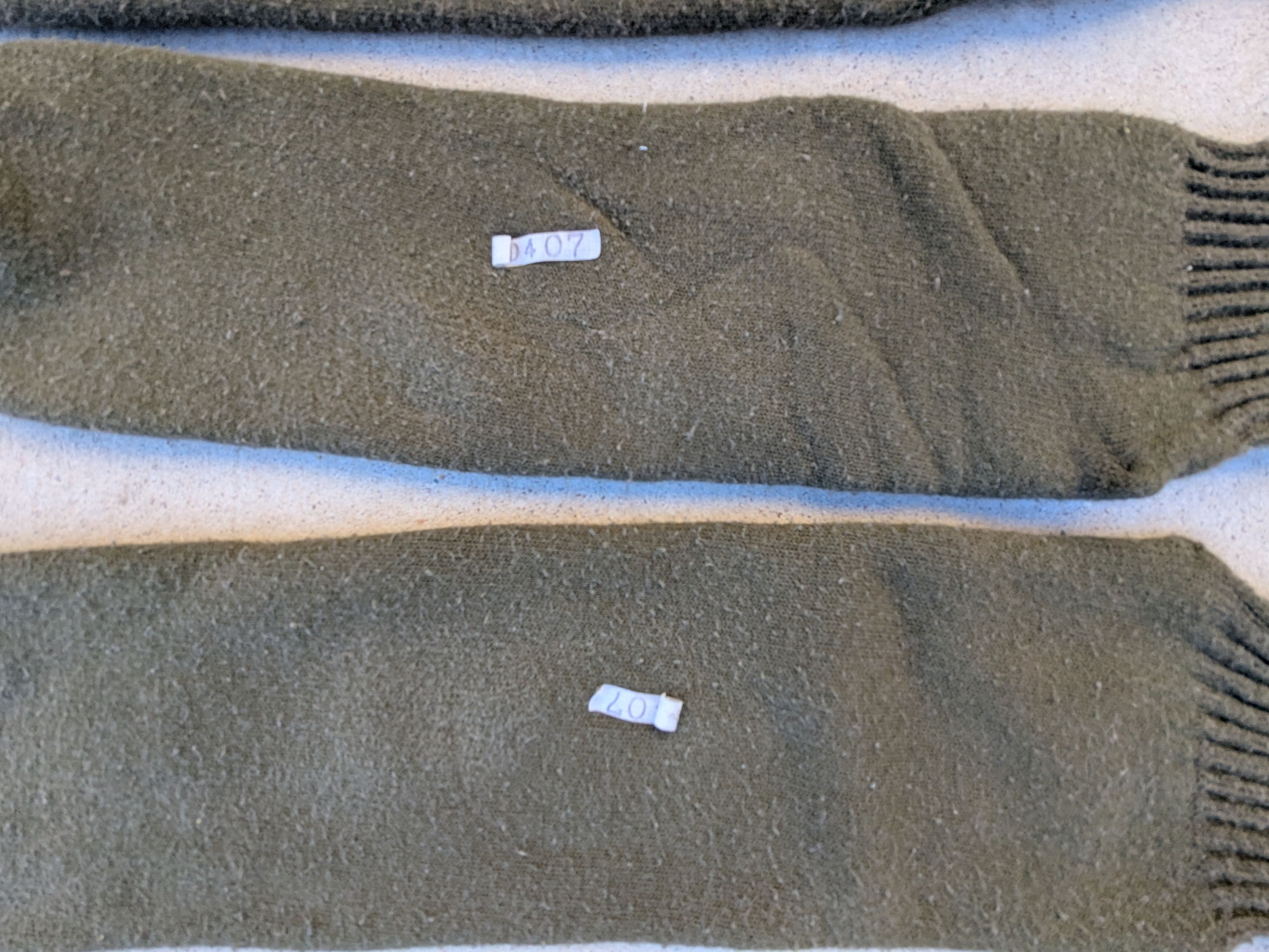Other VTG Socks US Made Physical Training PT Hiking Military D407 Size ONE SIZE - 3 Thumbnail