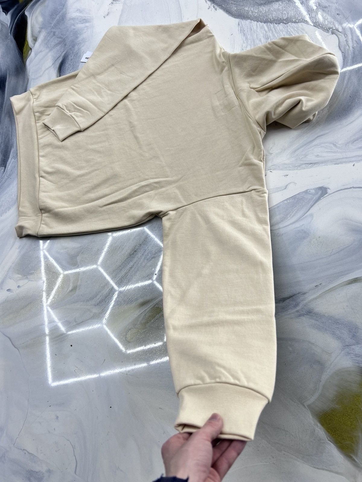 Sp5der Sp5der Web V2 Hoodie Cream Green Blue Size M Size US M / EU 48-50 / 2 - 8 Thumbnail