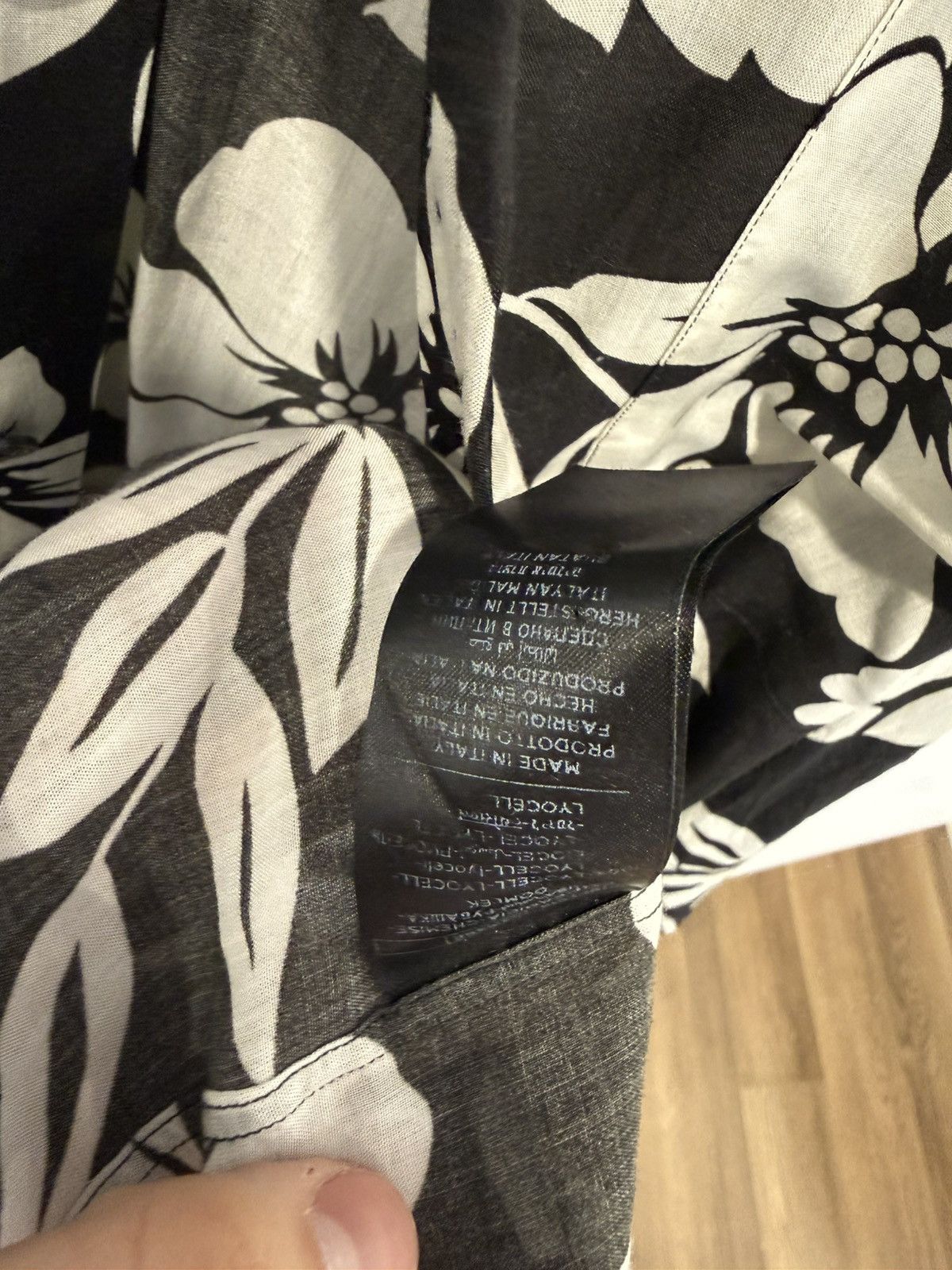 Tom Ford Tom Ford Flowers Print Longsleeve Size US XXL / EU 58 / 5 - 5 Thumbnail