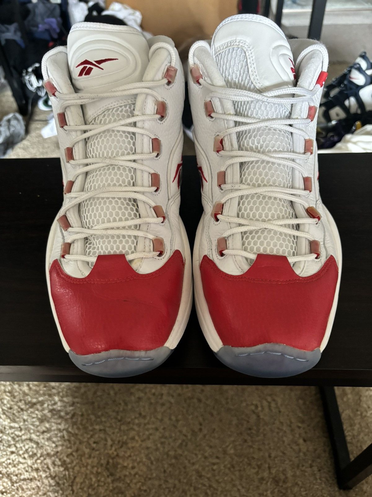 Reebok Reebok Question 10.5 Pearlized red toe Size US 10.5 / EU 43-44 - 2 Thumbnail