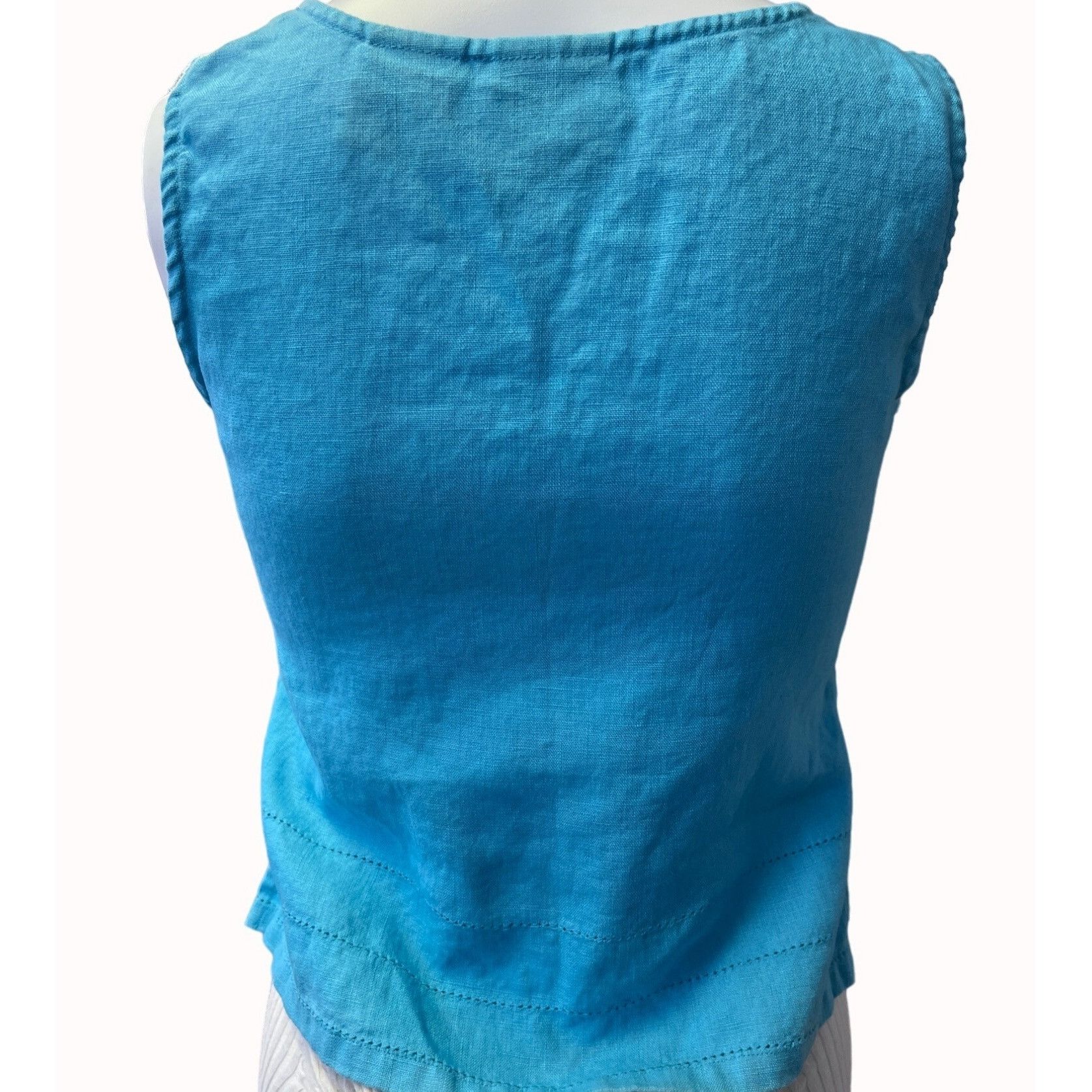 Other Crossing Pointe Women's Blue Shirt/Crop Top Size XSP SKU 509 Size XS / US 0-2 / IT 36-38 - 2 Thumbnail