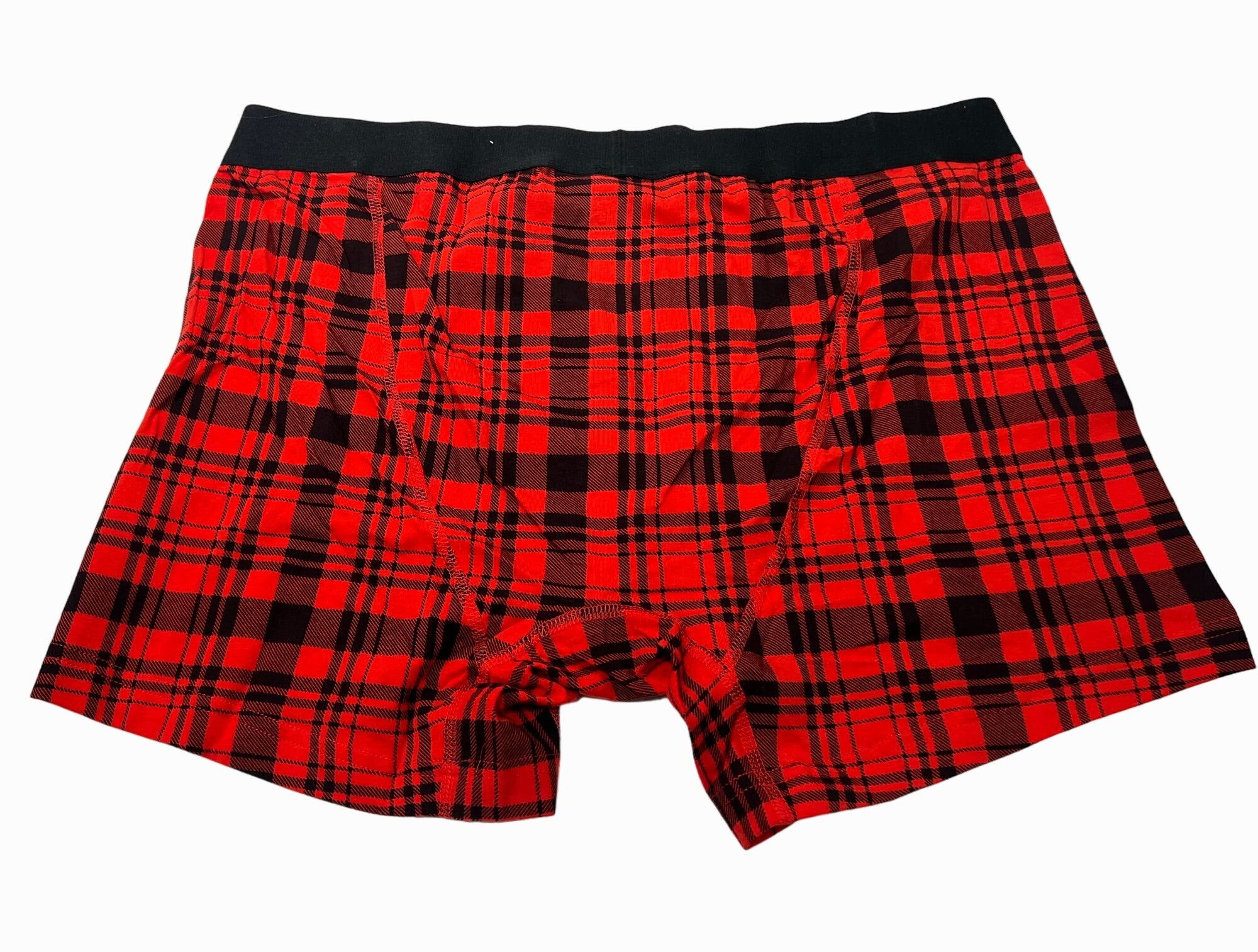 Other Goodfellow & Co- Men's Plaid Boxer Briefs- 3 Pack (6 Units)- Size ONE SIZE - 3 Thumbnail