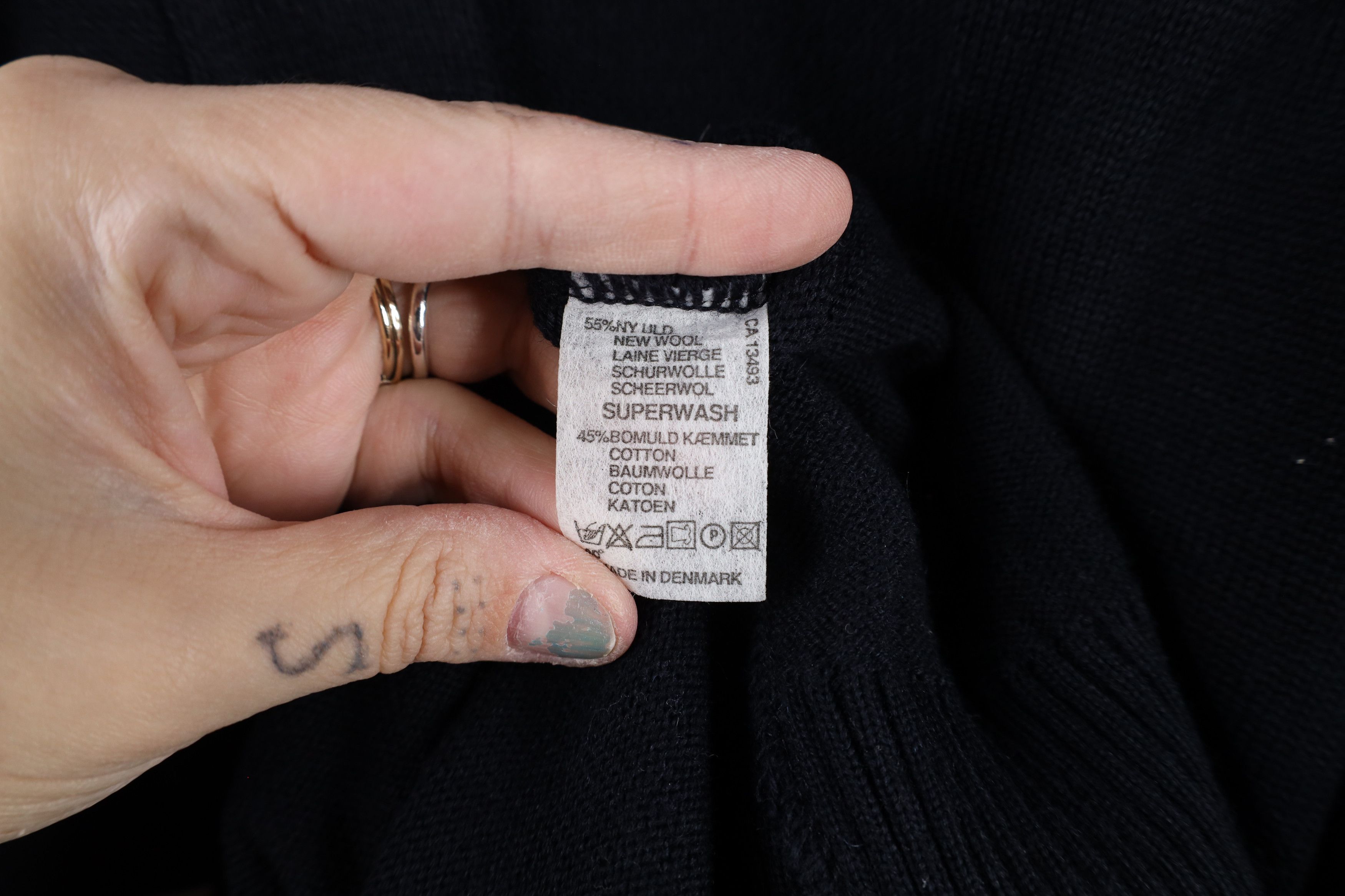 Vintage Vintage 90s Streetwear Wool Blend Knit Cardigan Sweater Size US XL / EU 56 / 4 - 10 Thumbnail
