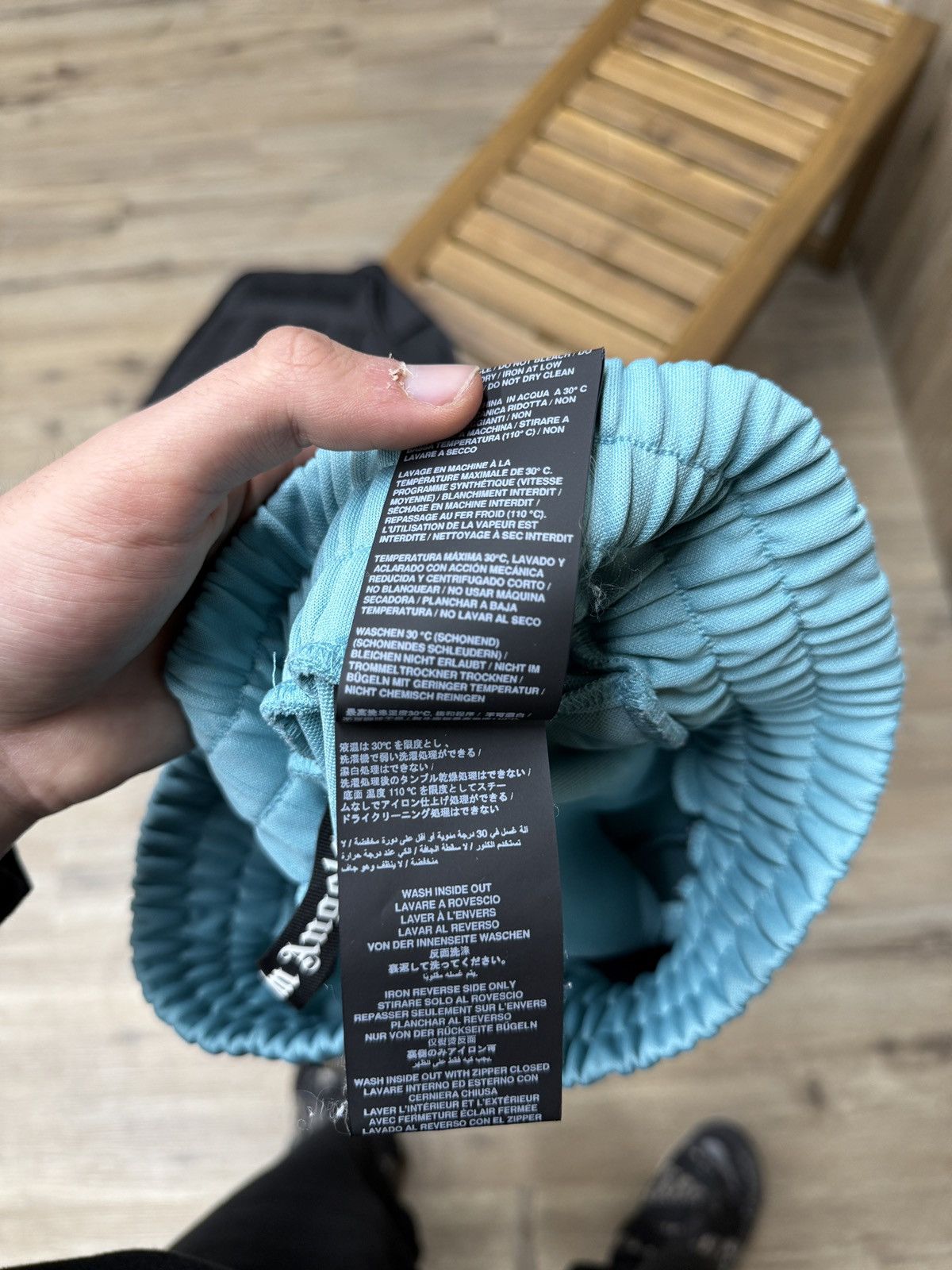 Palm Angels Palm Angels Baby Blue Sweatpants Size US 30 / EU 46 - 11 Thumbnail