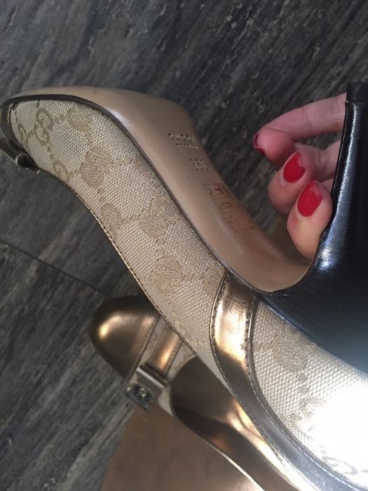 Gucci Gucci GG Monogram Canvas Heels shoes Size US 8 / IT 38 - 4 Thumbnail