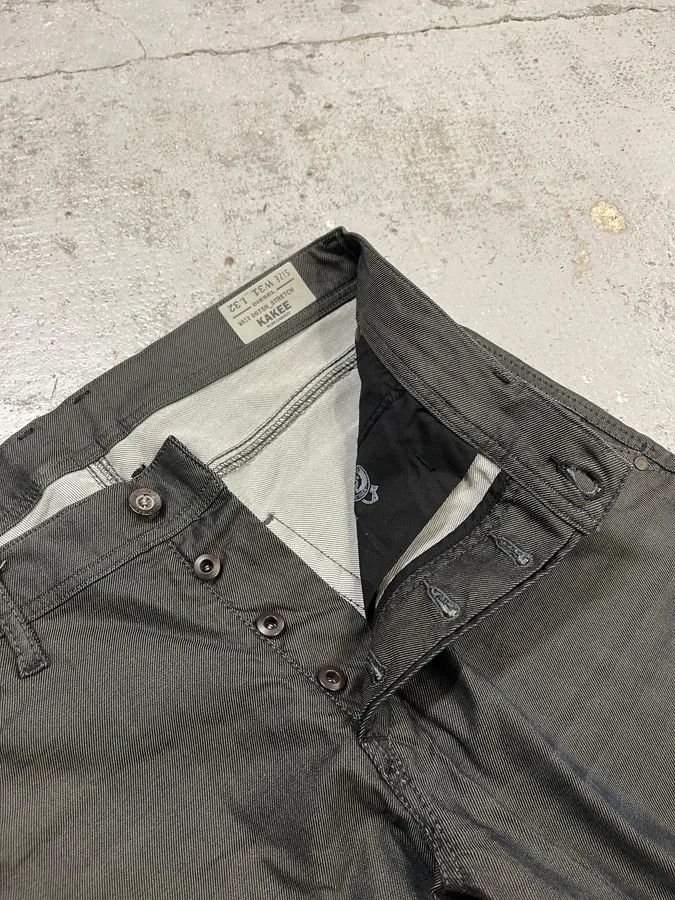 Diesel 2000s Diesel Avant-Garde Grey Slim Jeans Size US 32 / EU 48 - 10 Thumbnail