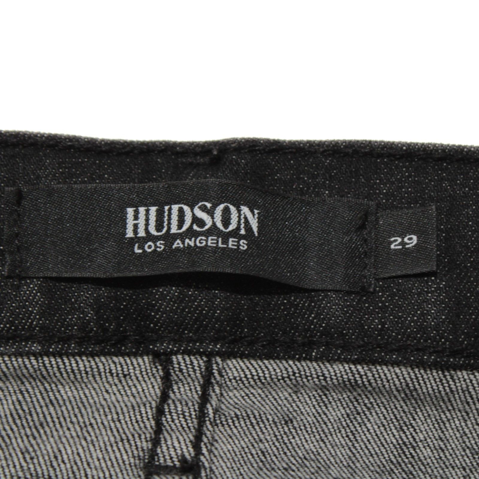 Hudson Hudson Barbara Jeans Size 29 Gray with Red Side Stripes Size 29" - 6 Thumbnail