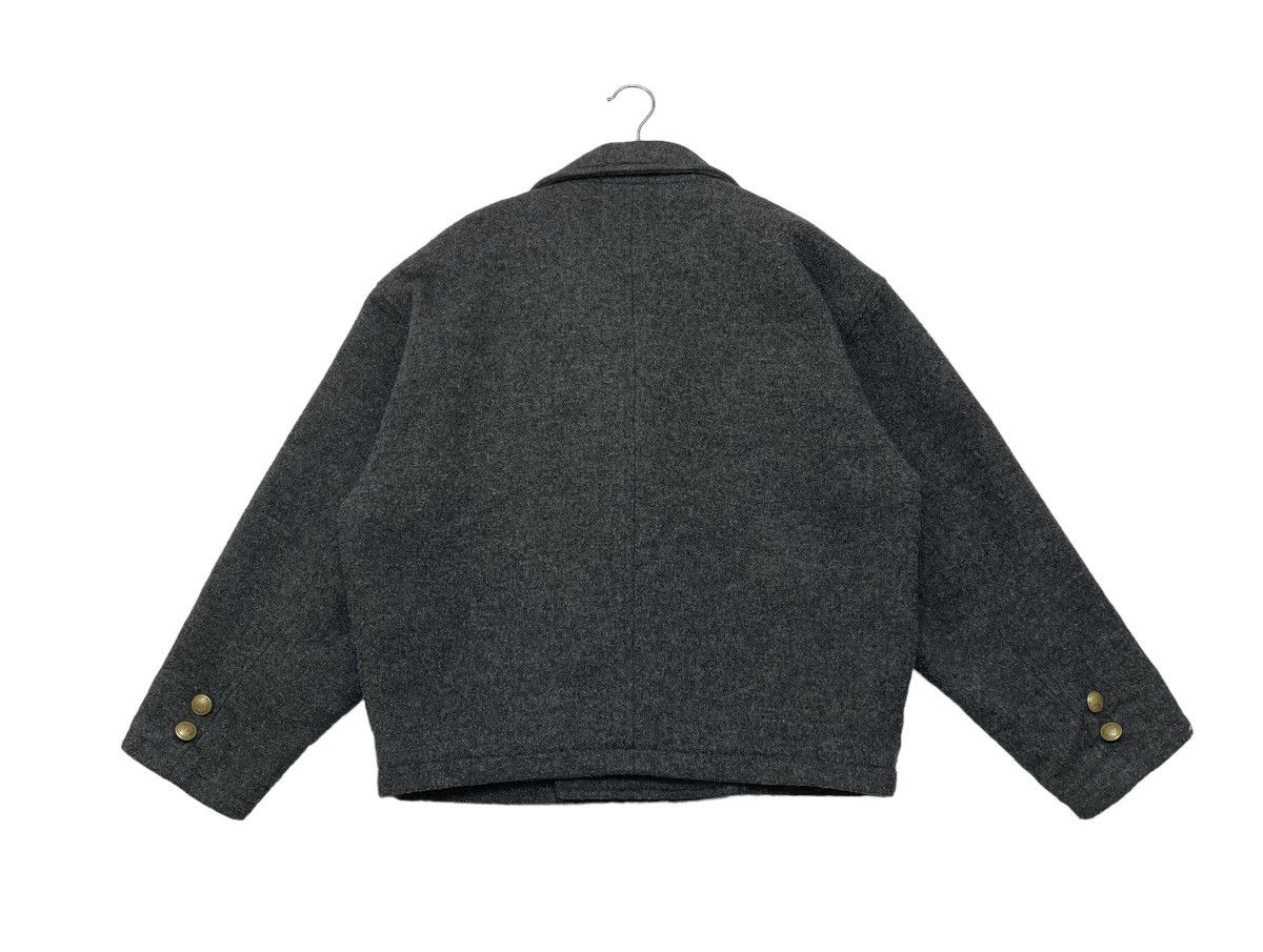 Issey Miyake 🔥Vintage Issey Miyake Unisex Double Breasted Wool Jacket Size US M / EU 48-50 / 2 - 3 Thumbnail