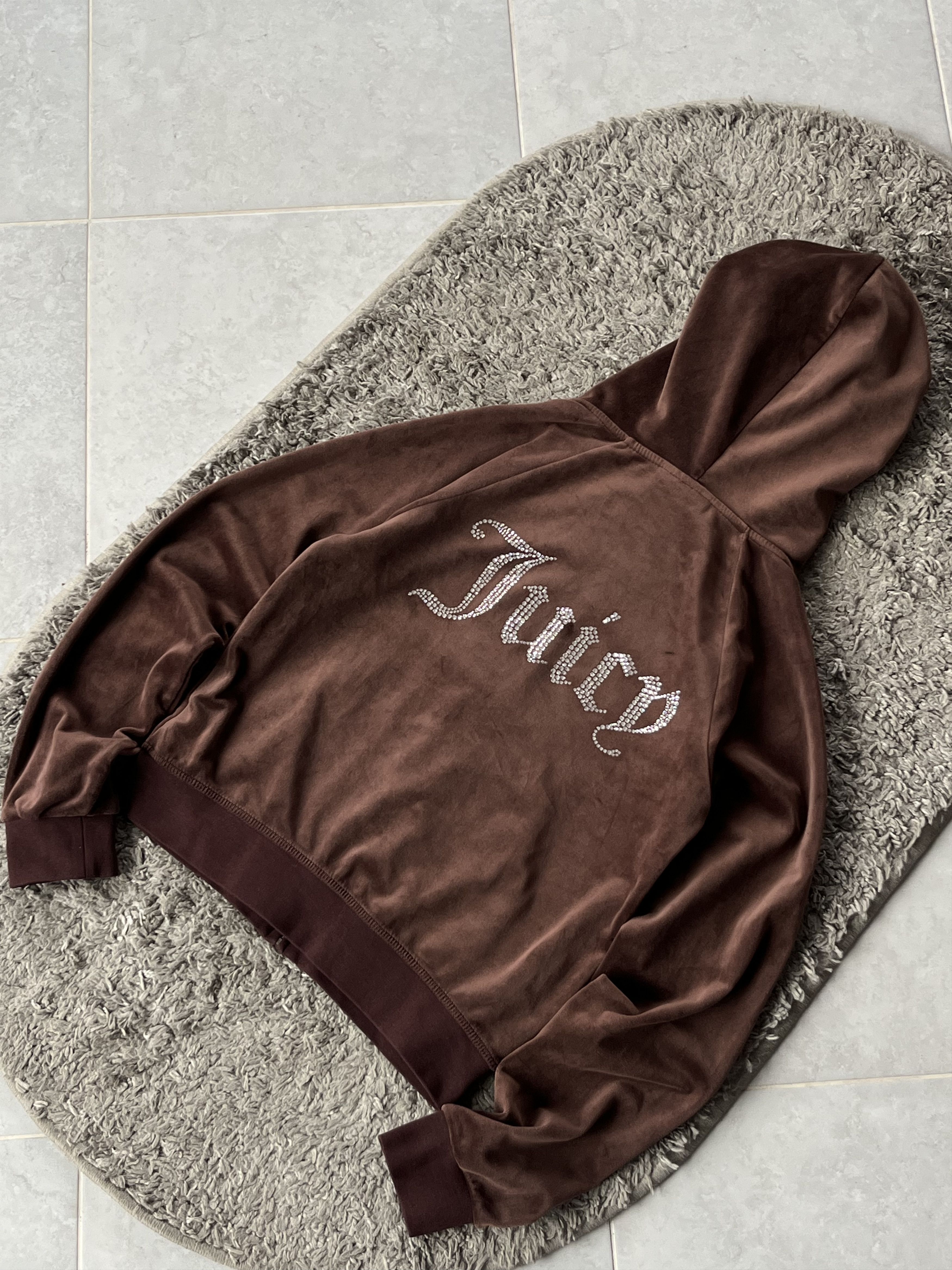 Juicy Couture Luxury Zip Hoodie Juicy Couture Big Logo Y2KStyle Streetwear Size S / US 4 / IT 40 - 2 Thumbnail