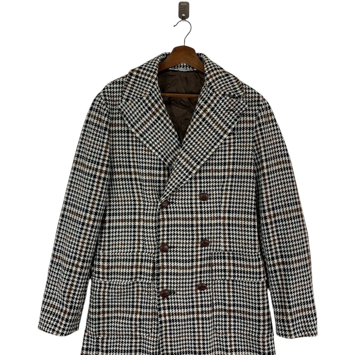 Autumn Cashmere VINTAGE BOTTEGA MARTINESE WOOL OVERCOAT Size XL / US 12-14 / IT 48-50 - 3 Thumbnail