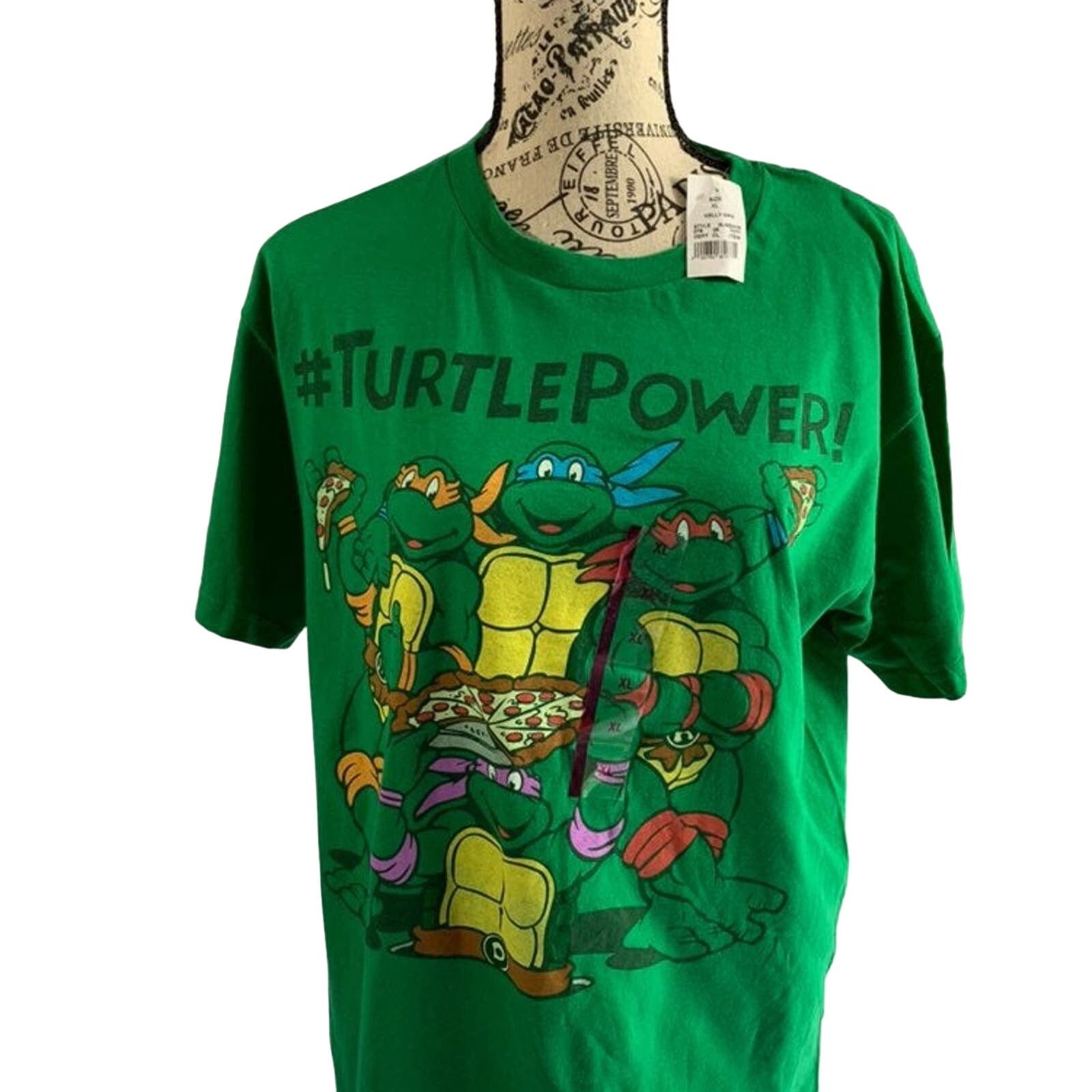 Nickelodeon Nickelodeon Boys Youth Size XL Ninja Turtles Retro NEW Size US XL / EU 56 / 4 - 1 Thumbnail