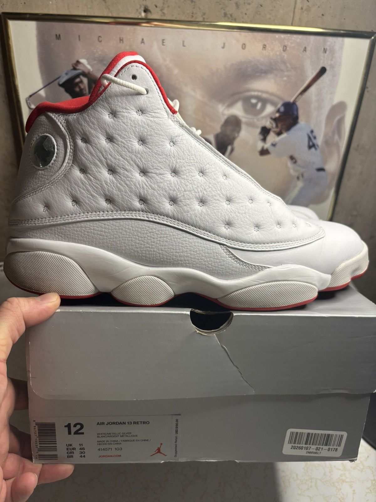 Jordan Brand Air Jordan 13 Retro history of flight Size US 12 / EU 45 - 1 Thumbnail