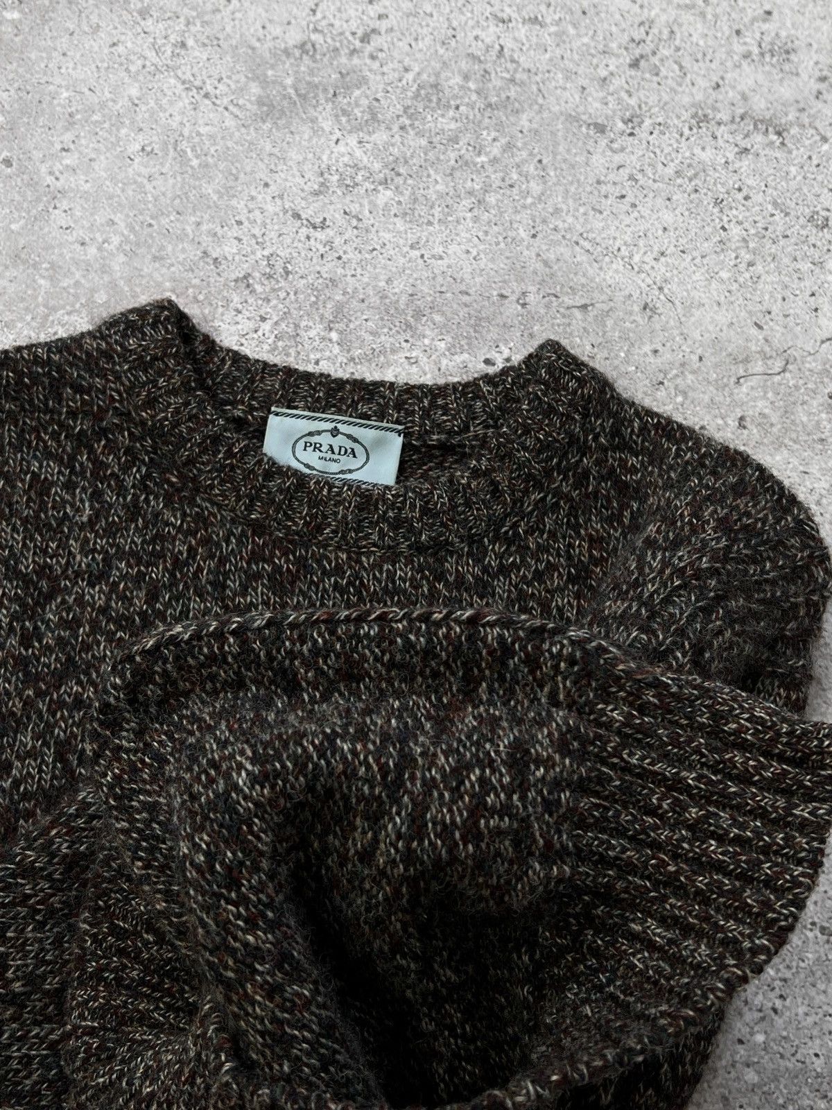 Prada PRADA Wool Sweater Short Sleeve Vintage Size S / US 4 / IT 40 - 7 Thumbnail
