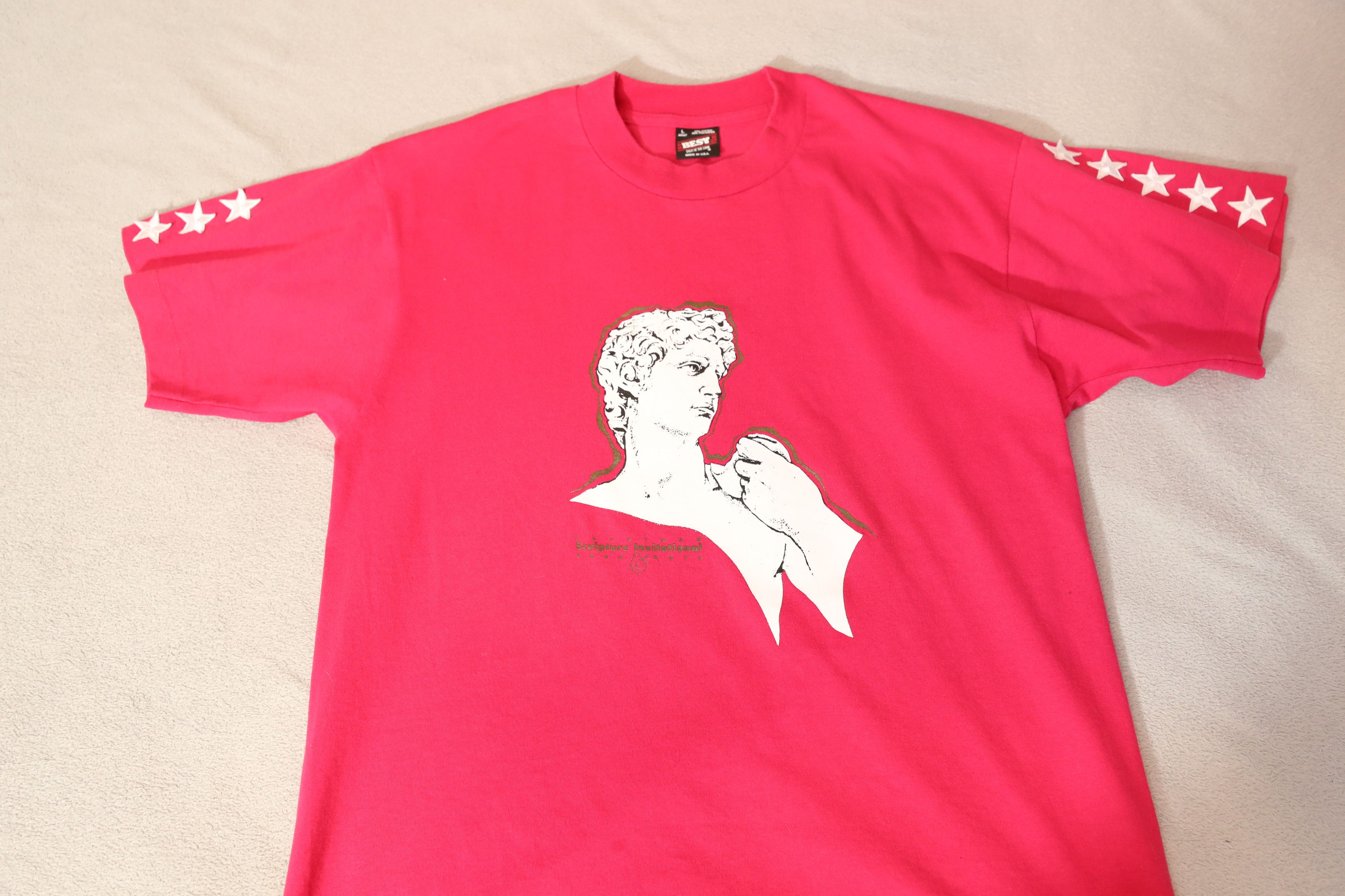 Fruit Of The Loom × Vintage Sculpture International Loveland Showsale Vintage Tee (L) Size US L / EU 52-54 / 3 - 3 Thumbnail