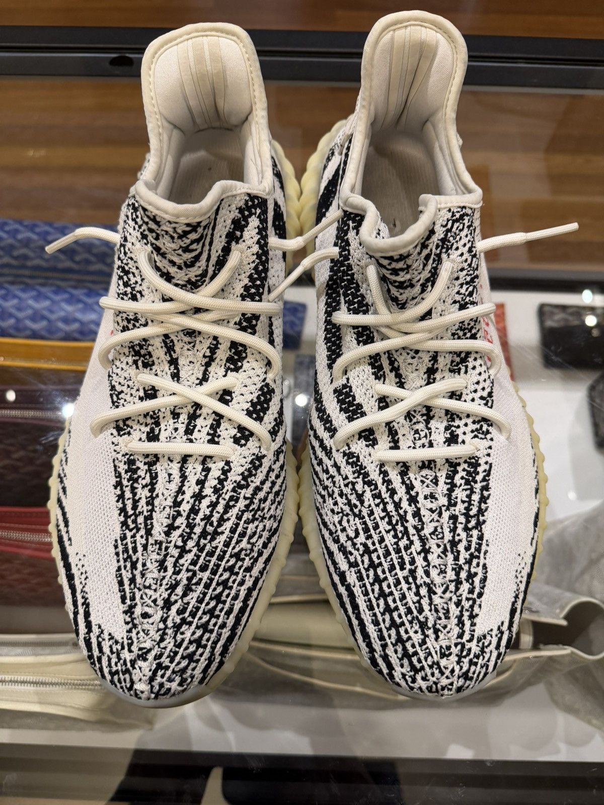 Adidas Adidas Yeezy Boost 350 V2 ‘Zebra’ Size US 14 / EU 47 - 6 Thumbnail