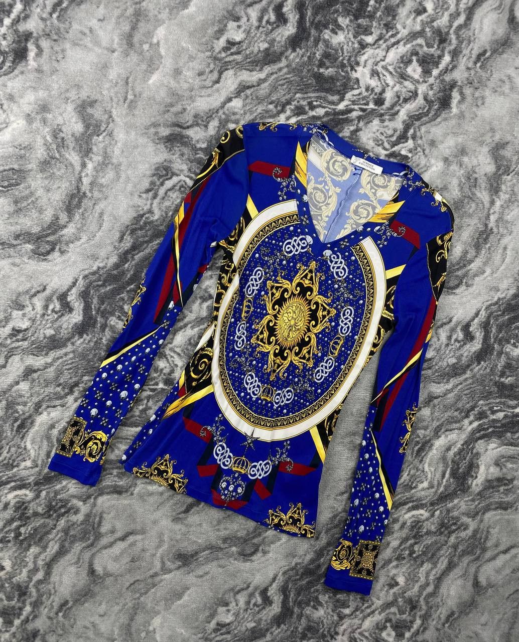 Versace Versace Collection Barocco Blouse Women Size S / US 4 / IT 40 - 1 Thumbnail