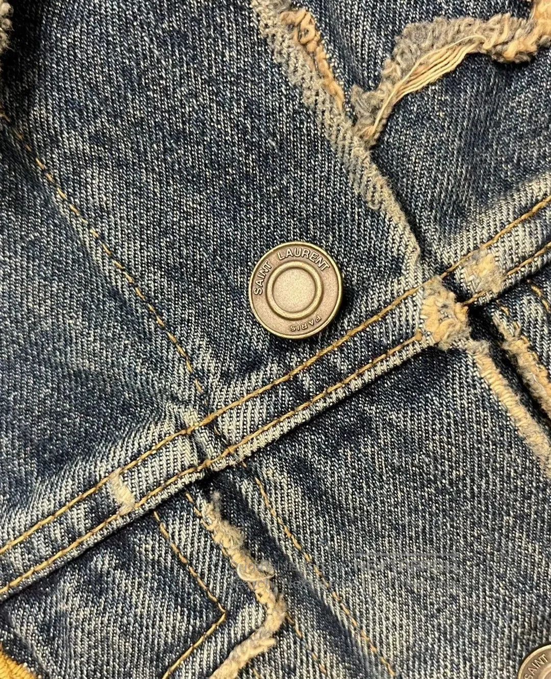 Saint Laurent Paris saint laurent Star denim jacket. Size S / US 4 / IT 40 - 3 Thumbnail