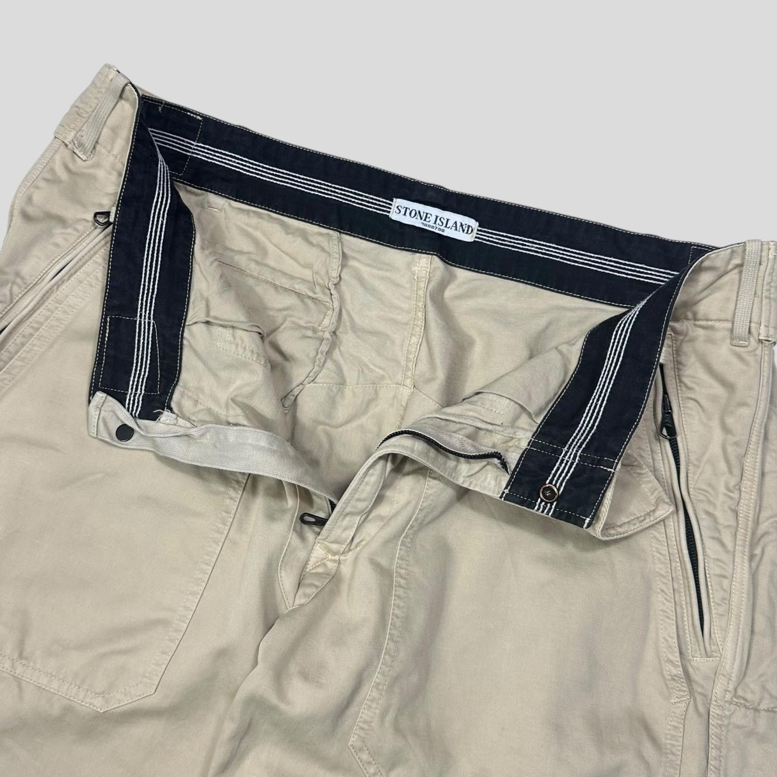 Stone Island Stone Island 2006 Baggy Parachute Cargo Trousers - IT54 Size US 34 / EU 50 - 6 Thumbnail