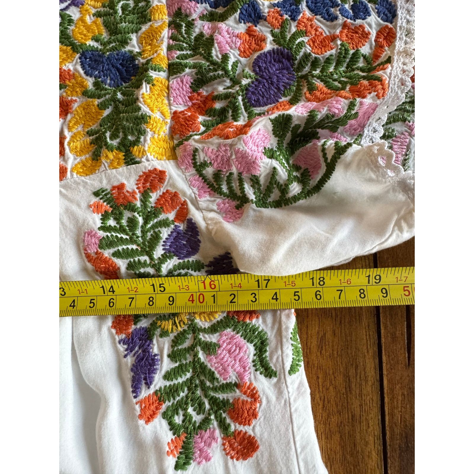 Other Buddy Basics Embroidered Floral Boho Dress Small Size S / US 4 / IT 40 - 7 Thumbnail