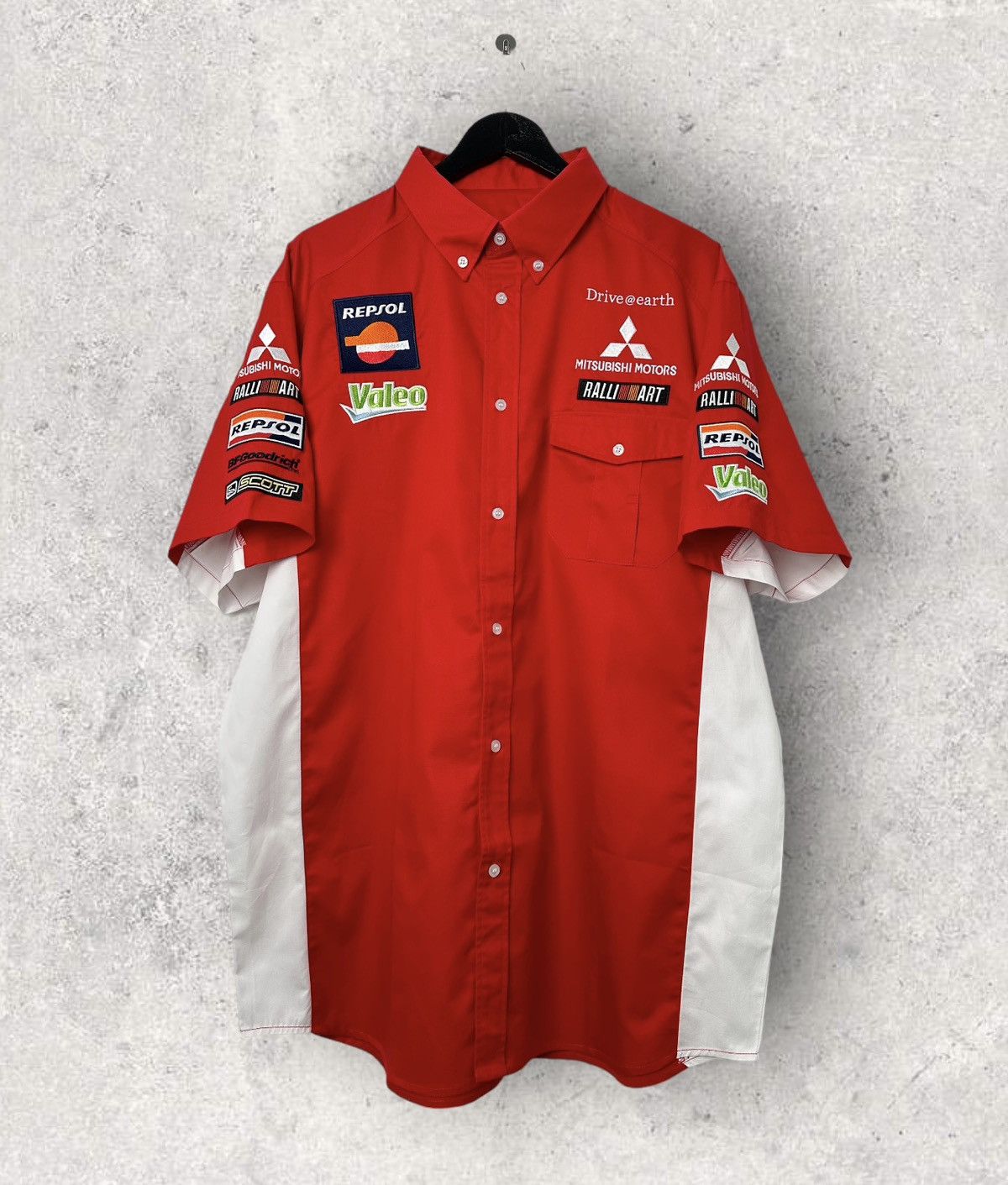 Sports Specialties Vintage RALLI ART MITSUBISHI MOTORS Racing Shirt ...