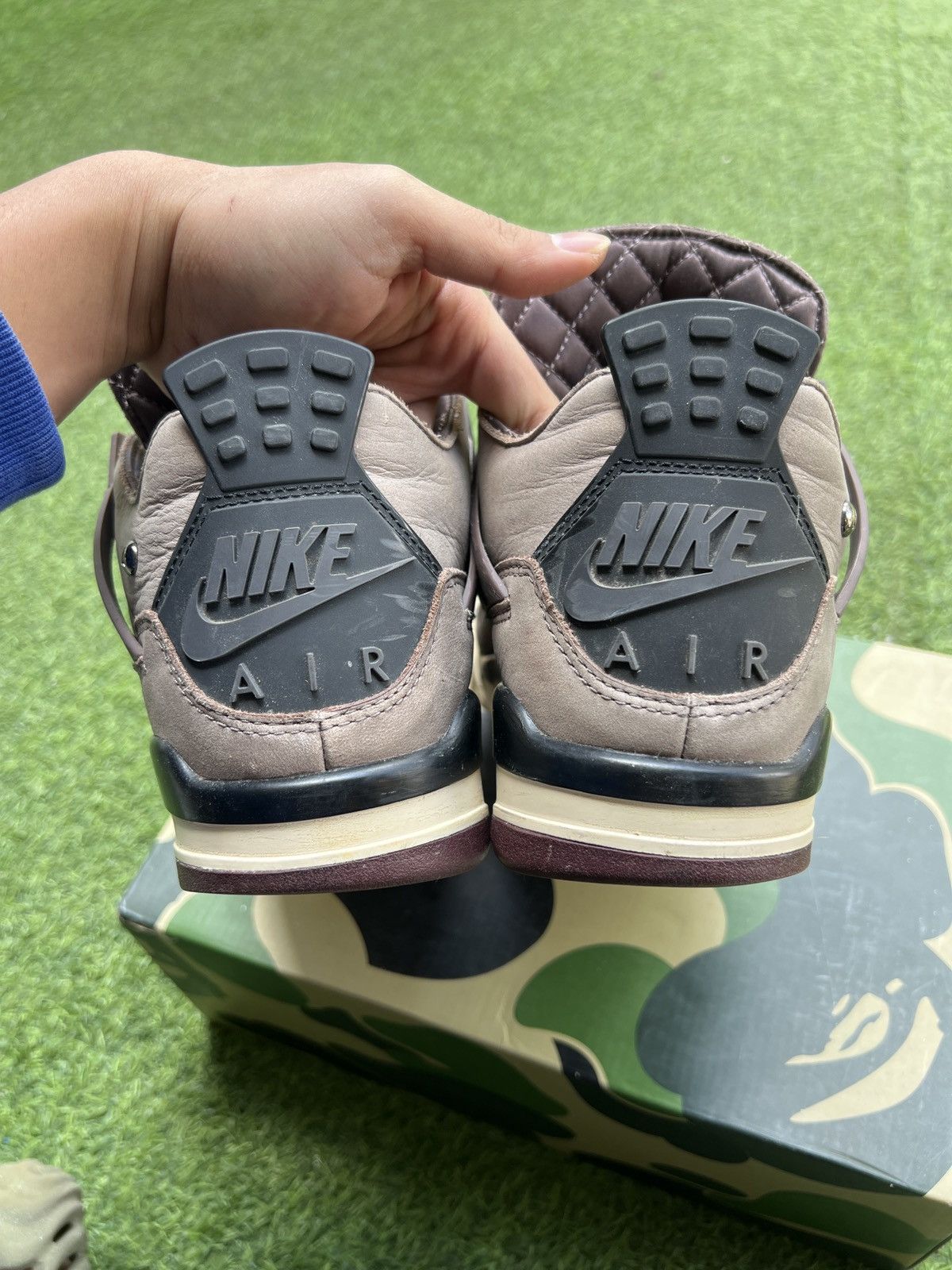 A Ma Maniere × Jordan Brand Ma Maniére × Nike Air Jordan 4 Retro Violet Ore DV6773-220 Size US 10 / EU 43 - 5 Thumbnail