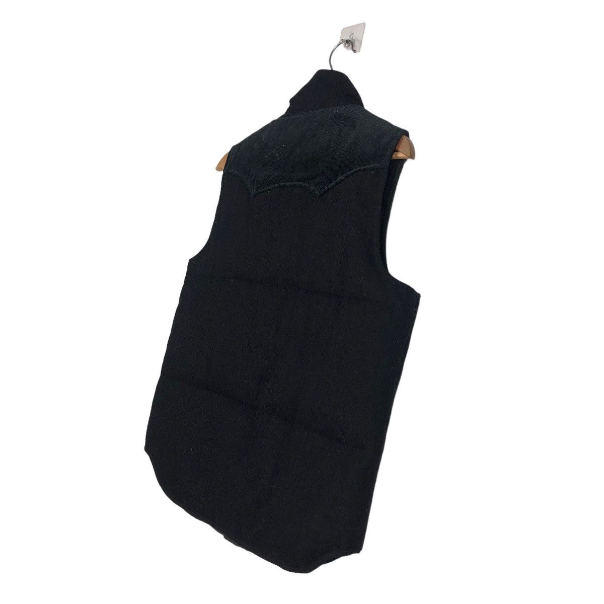 Edwin 🔥Rich Black Biker Vest Edwin Fieldman Racer Cowboy Size US S / EU 44-46 / 1 - 10 Thumbnail