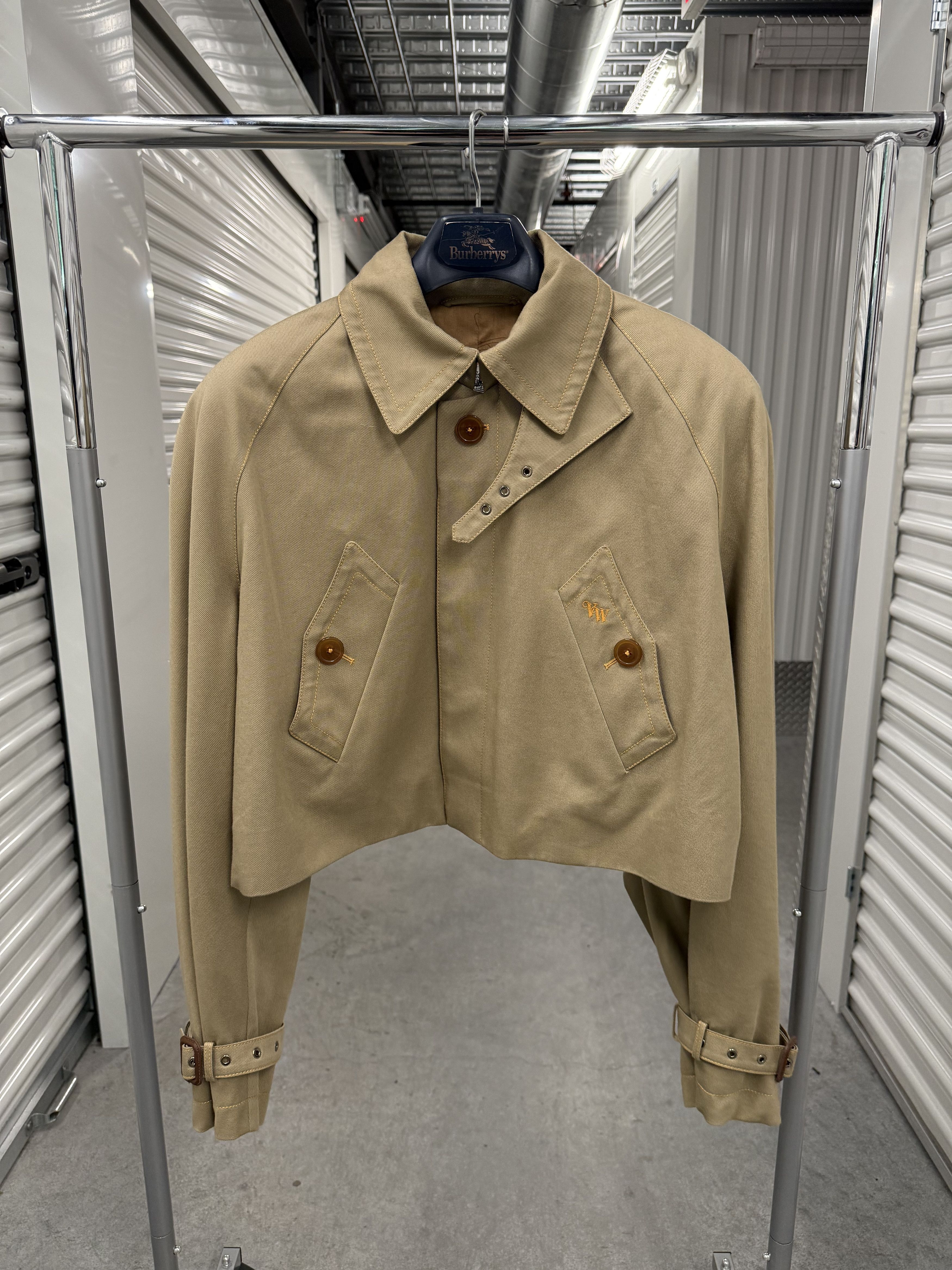 Vivienne Westwood SS25 Vivienne Westwood Cropped Trench sz L Size US M / EU 48-50 / 2 - 1 Thumbnail