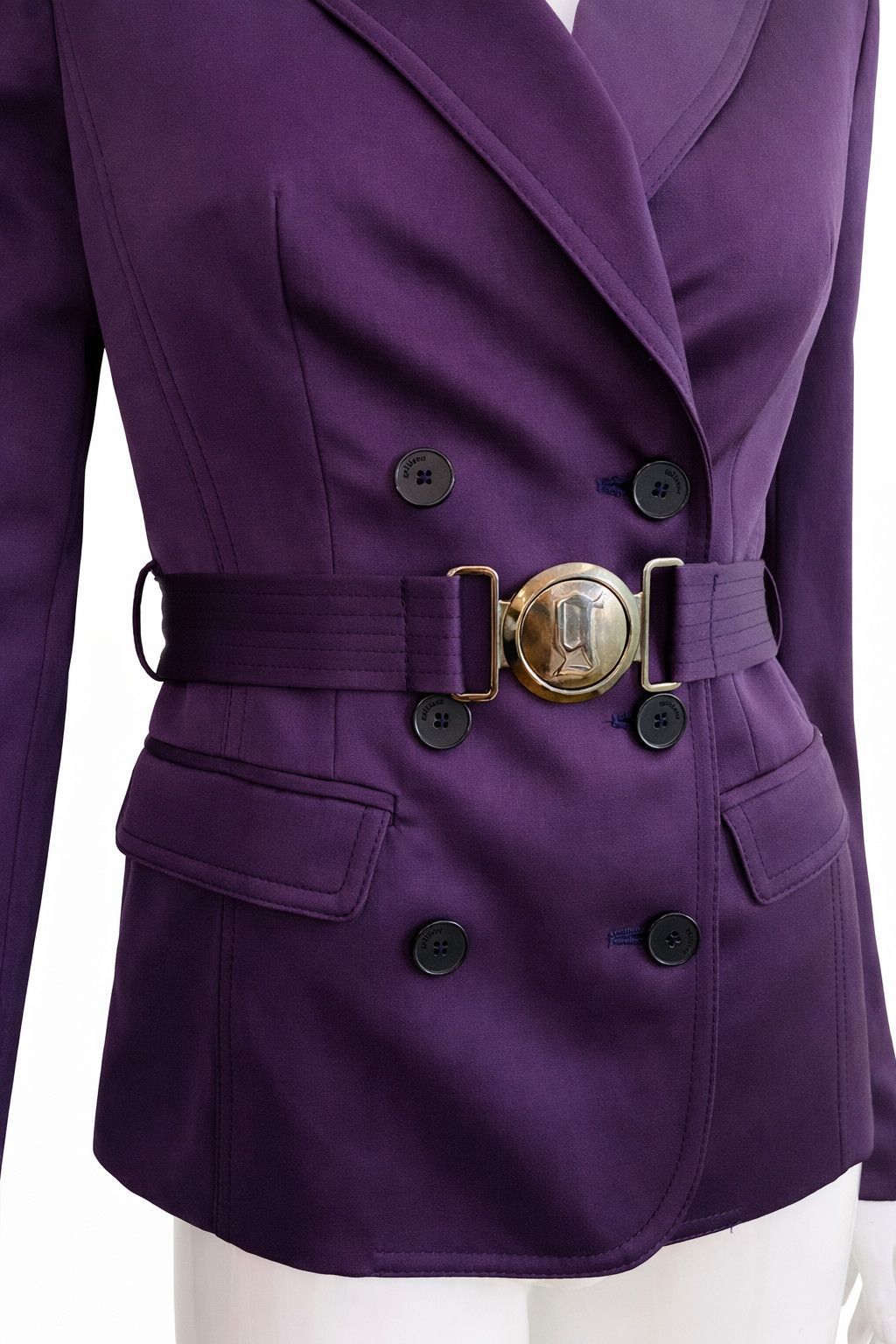 John Galliano John Galliano Fall/Winter 2015 Blazer Gazette XS Jacket Size XS / US 0-2 / IT 36-38 - 2 Thumbnail