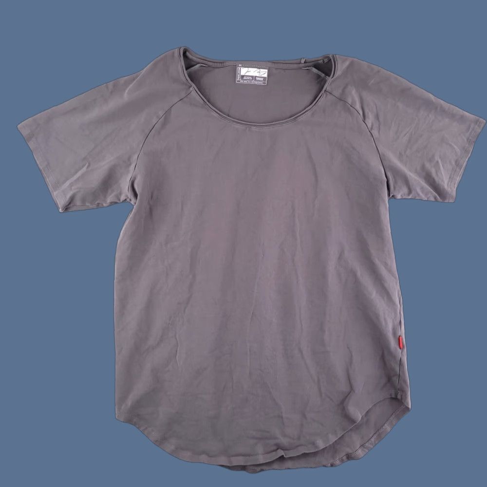 Vintage Rise Jeff Nippard Shirt Mens XL Slim Workout Scoop Neck Rise Signature T-Shirt Gray Short Sleeve Solid Size US XL / EU 56 / 4 - 1 Thumbnail