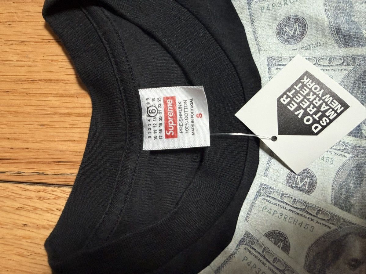 Maison Margiela × Supreme Supreme Maison Margiela Money Tee Size US S / EU 44-46 / 1 - 2 Thumbnail