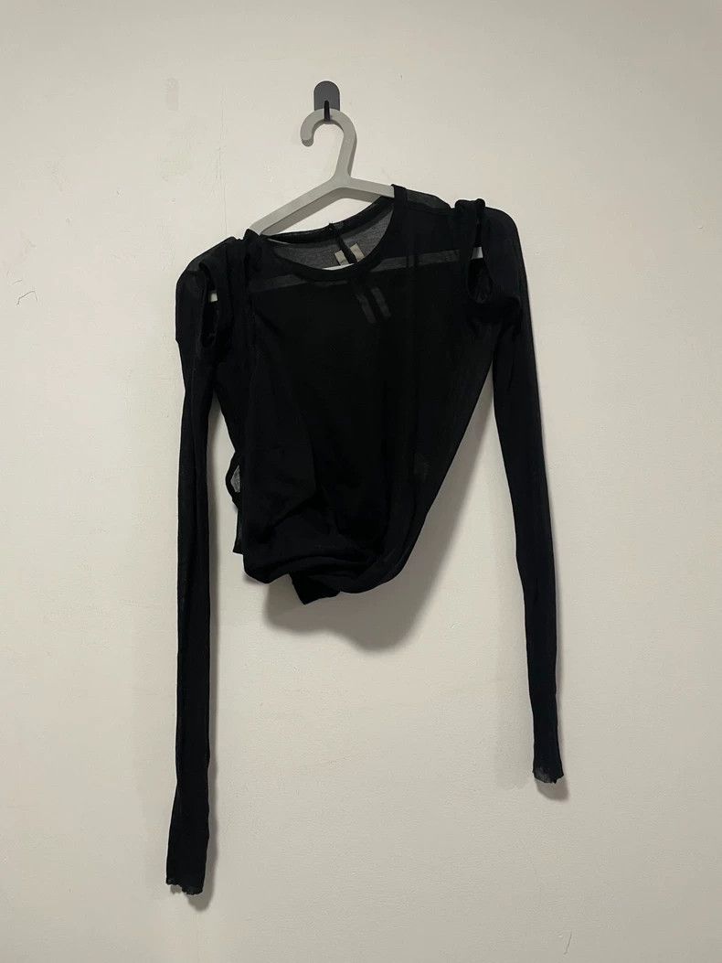 Rick Owens Rick Owens24ss Lido cropped banana Two banana vests Long sl Size US XS / EU 42 / 0 - 2 Thumbnail