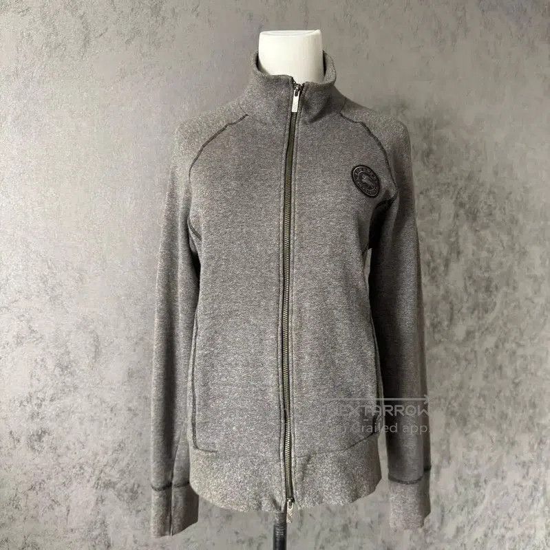 Burberry Burberry Gray Cotton Long Sleeve Hoodie. Size M / US 6-8 / IT 42-44 - 2 Thumbnail
