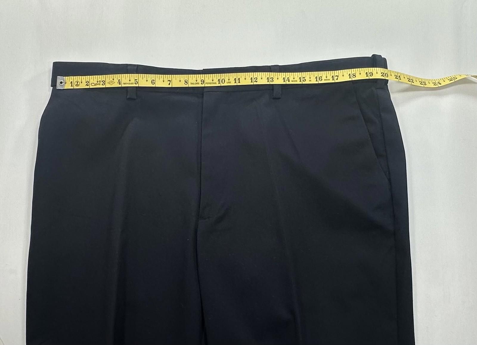Other Berkley Jensen Classic No Iron Stretch Flex Black Mens 40/29 Size US 40 / EU 56 - 7 Thumbnail