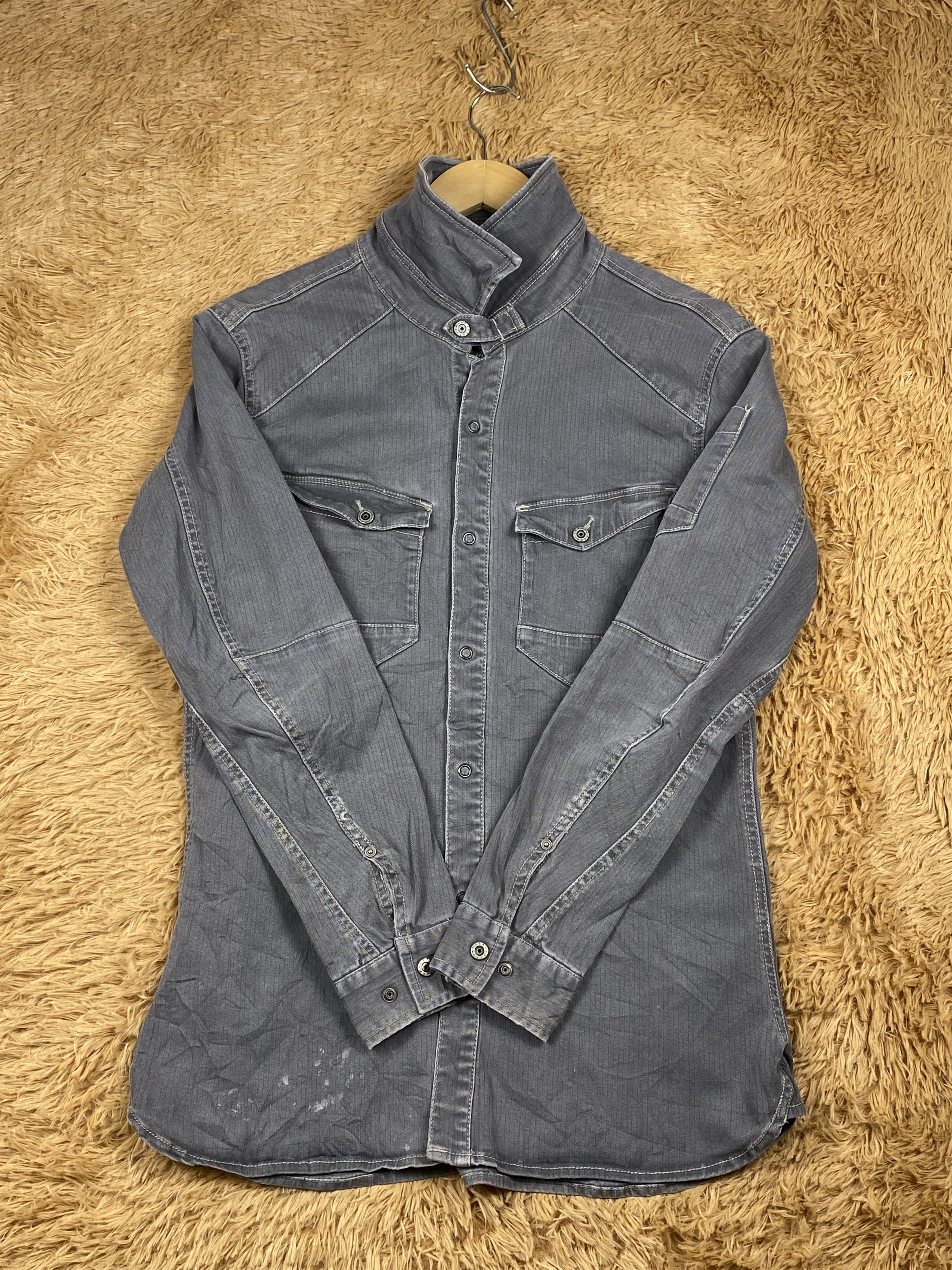 Japanese Brand Vintage I'Z Frontier Rugged Button Up Jacket J1675 Size US S / EU 44-46 / 1 - 5 Thumbnail