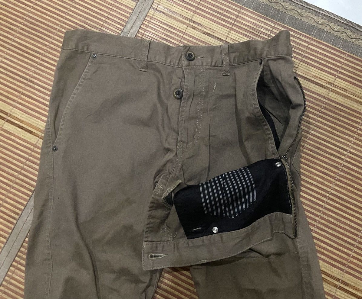 Japanese Brand SEMANTIC DOUBLE WAIST WITH FLIP TOPSIDE Size US 33 - 2 Thumbnail