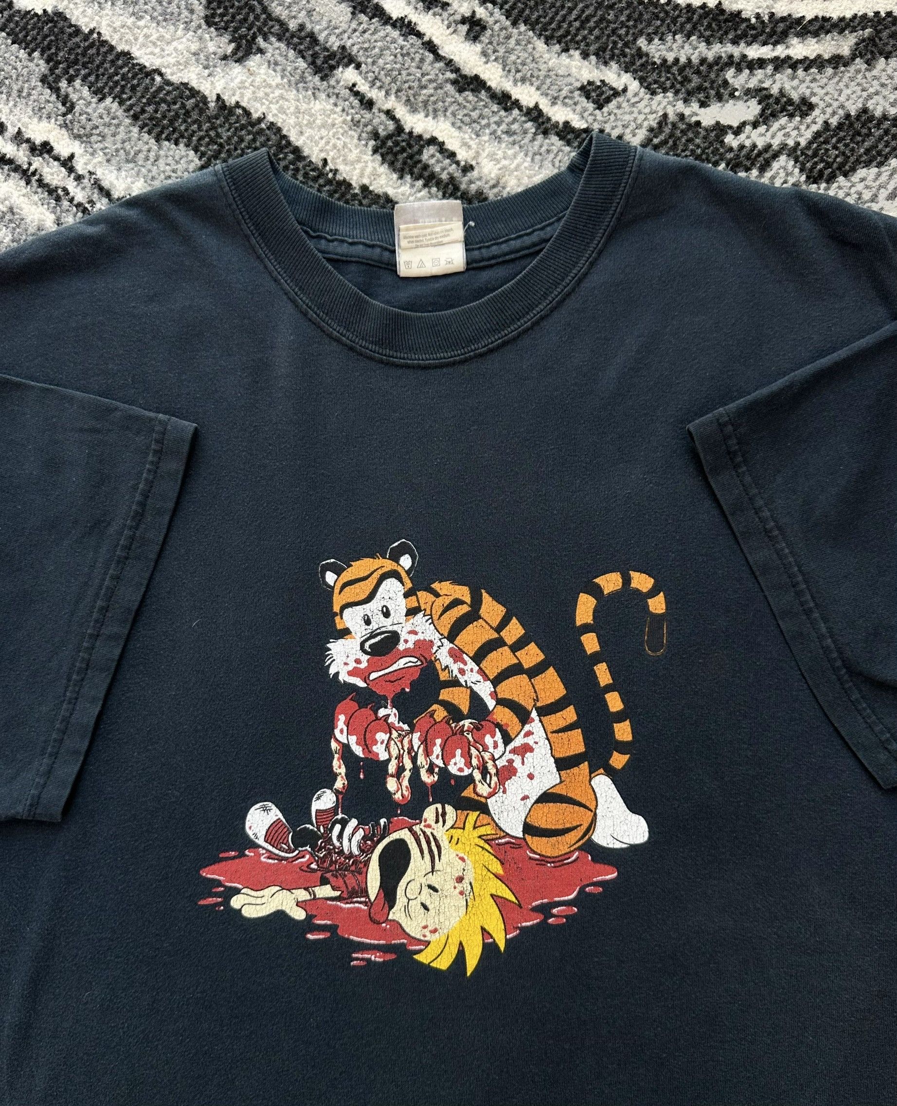 Vintage Calvin Doing Hobbes Size US L / EU 52-54 / 3 - 1 Thumbnail