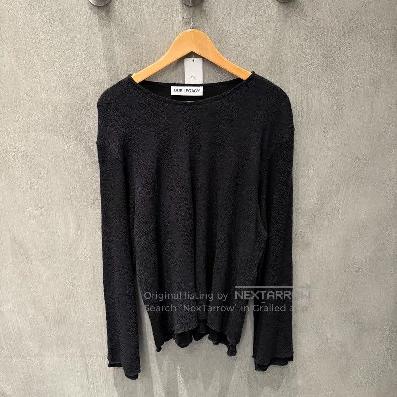 Our Legacy Our Legacy Round neck long sleeve sweater Size US M / EU 48-50 / 2 - 1 Thumbnail