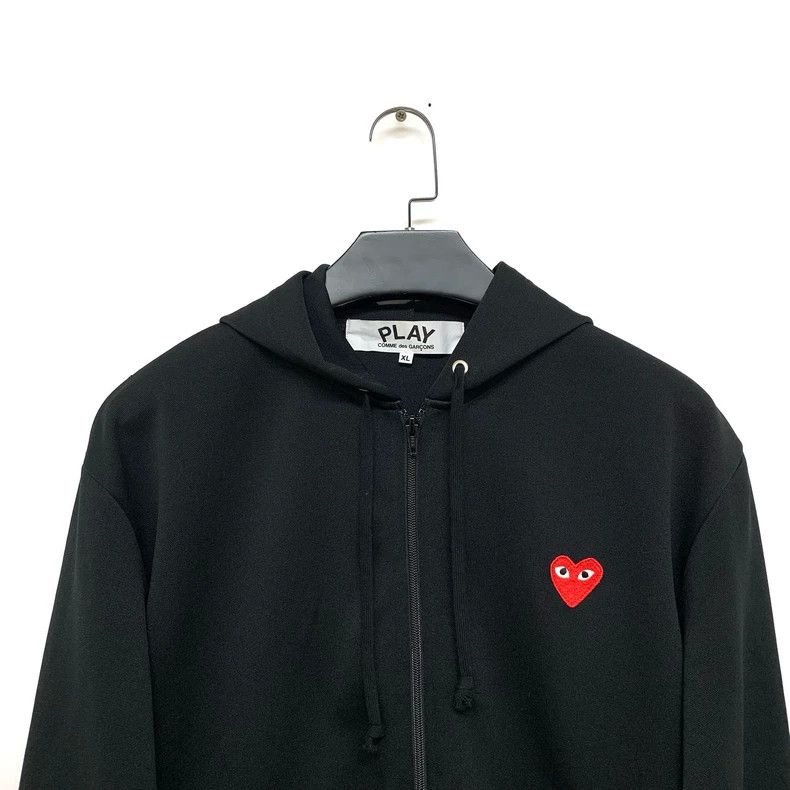 Comme des Garcons Comme Des Garcons Love zipper hooded long sleeve sweater c Size XL / US 12-14 / IT 48-50 - 5 Thumbnail